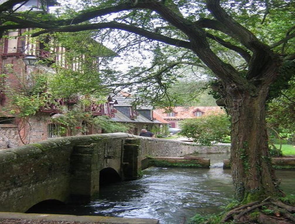 Le Moulin Fleuri Du Petit Appeville Bagian luar foto